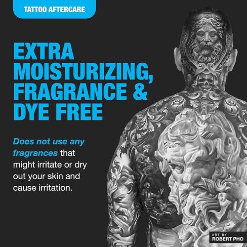 H2Ocean Aquatat Tattoo Healing Ointment - Tattoo Aftercare Cream for Tattoo Supplies - Fragrance- & Dye-Free Tattoo Care Ointment with Vitamins A & B - 0.75 oz in Kuwait