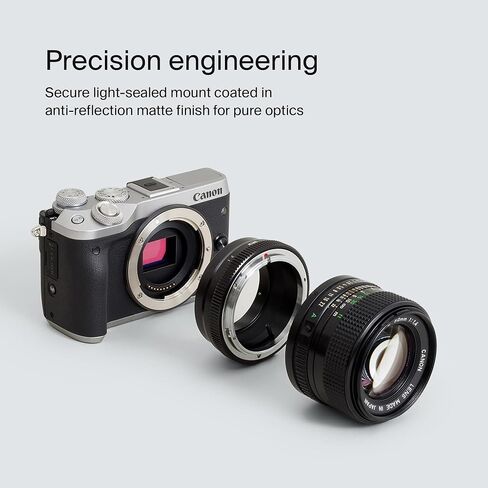 Urth Lens Mount Adapter Compatible with Canon FD to Canon EF-M (Manual) in Kuwait