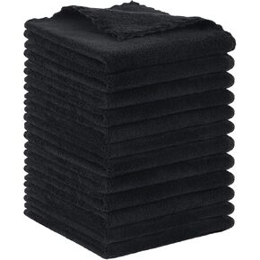 SUNLAND Microfiber Face Towels Reusable Makeup Remover Cloth Face Cloth Facial Washcloths for Bath 8Inchx16Inch 6 Pack