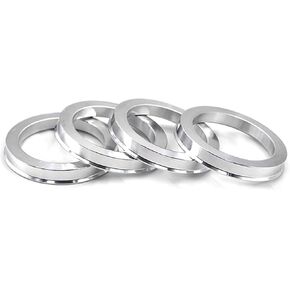 DCVAMOUS Alloy Aluminum Wheel Hub Centric Rings 67.1 to 60.1 - Set of 4 Hubcentric Rings - Performance Spigot Hubrings for 60.1mm Vehicle Hub with 67.1mm Center Bore Rim Compatible with Toyota L-exus