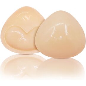 Bra Pad Inserts Double-Sided & One-Sided Sticky Bra Instant Push Up Sport Bra Cups Inserts for Bikini Swimsuit Dress