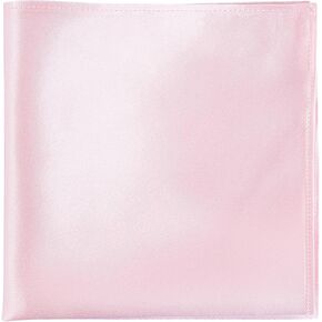 100% Real Mulberry Silk Pocket Square for Men, 11x11 Inch Solid Handerchief Gift Packed