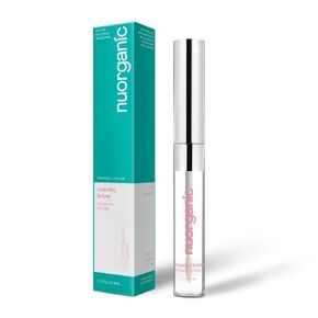 nuorganic Lash Growth Serum - Thicker + Longer + Stronger Eye Lashes in 30 Days - Natural + Vegan + Cruelty Free - As Seen on Tiktok! Extra Large Bottle + 3 Month Supply - 0.3 fl Oz / 8ml
