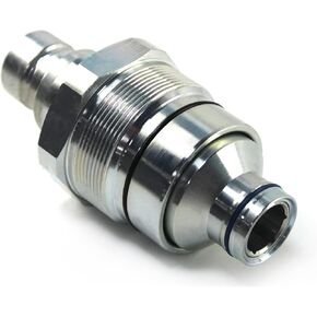 AT406475 7246802 قارنة التوصيل السريع الهيدروليكية ذات الوجه المسطح ΦTHR48mm V1311-77150 قارنة التوصيل الهيدروليكي لجون ديري 318E 319E 320E، للودر انزلاقية التوجيه Bobcat 753 763 773 863 864 883 A220 A300