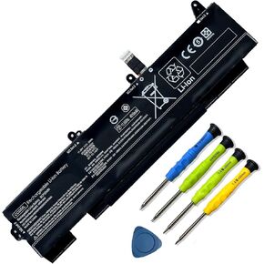 Mobik CC03XL 53Wh Replacement Laptop Battery for HP ZBook Firefly 14 G7 G8 EliteBook 830 835 840 845 G7 G8 Probook 635 Aero G7 G8 Series HSTNN-DB9Q L77608-2C1 L77608-421 L78555-005 CC03053XL-PL 11.55V