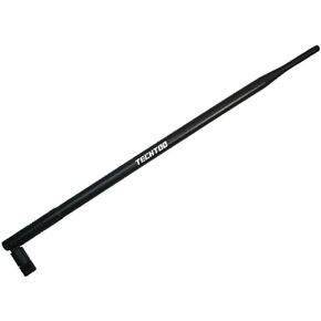 TECHTOO 9dBi Omni WiFi Antenna with RP-SMA Connector for Wireless Network Router/USB Adapter/PCI PCIe Cards/IP Camera/Wireless Range Extender(3-Pack)