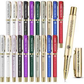 40 Pcs Family Reunion Gifts Family Reunion Party Favors Ballpoint Pen Family Appreciation Pens Thank You Pens Family Black Ink Pen Family Reunion Favor for Guest Men Women