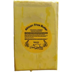 Unrefined Raw Yellow Shea Butter A Quality From Ghana (5 LB)