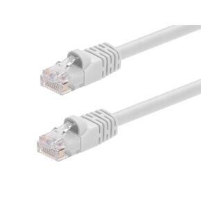 Monoprice 5FT 24AWG Cat6 550MHz UTP Ethernet Bare Copper Network Cable - Blue