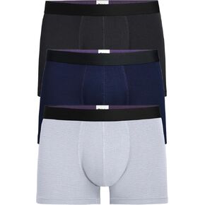MeUndies – Men’s Trunks – 3" Inseam with Breathable and Comfortable Tencel Micro Modal Fabric – 3 Pack