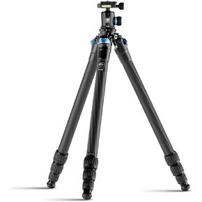 SIRUI AM-324 Professional Camera Tripod with AM-40 Low Gravity Ball Head, 60.4" Carbon Fiber Heavy Duty Tripod for Mirrorless Camera, DSLR, 4 Sections, 32mm Max Tube, Max Load 39.8lb/18kg