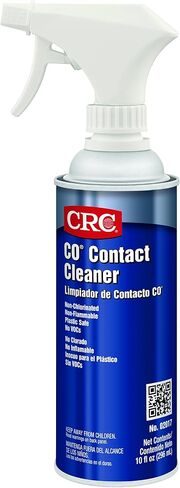CRC CO Contact Cleaner 02016 – 14 WT OZ, Plastic Safe Electronics Cleaner, Ideal for Sensitive Electronic Equipment in Saudi Arabia