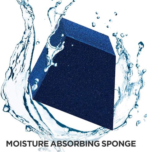 PONY EFFECT Block Sponge Foundation Blending Sponge | Makeup Blender Sponge for Dry or Wet Use | K-beauty in Saudi Arabia