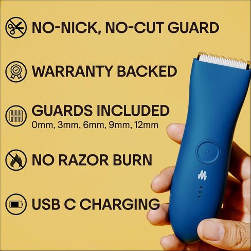 Meridian Premium Trimmer for Men and Women, USB C Charging, Travel Lock, 6 Colors Available, Blaze in Saudi Arabia