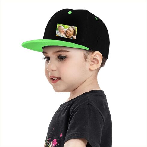 Custom Kids Baseball Hat Personalized Child Hip Hop Baseball Cap Add Your Image/Text/Logo/Photo Boys/Girls Sun Hats in Saudi Arabia