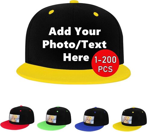 Custom Kids Baseball Hat Personalized Child Hip Hop Baseball Cap Add Your Image/Text/Logo/Photo Boys/Girls Sun Hats in Saudi Arabia