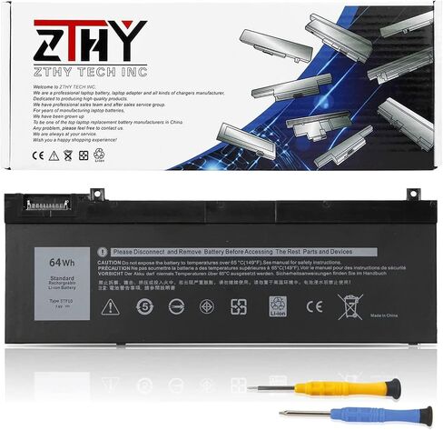 WDX0R 3CRH3 Battery Replacement for Dell Latitude 3480 3580 3189 3379 Inspiron 15 7579 7573 7560 7569 7570 5565 5567 5568 5570 5578 5579 7586 13 7368 7378 5368 5378 5379 17 5765 5767 5775 P58F P75F in Saudi Arabia
