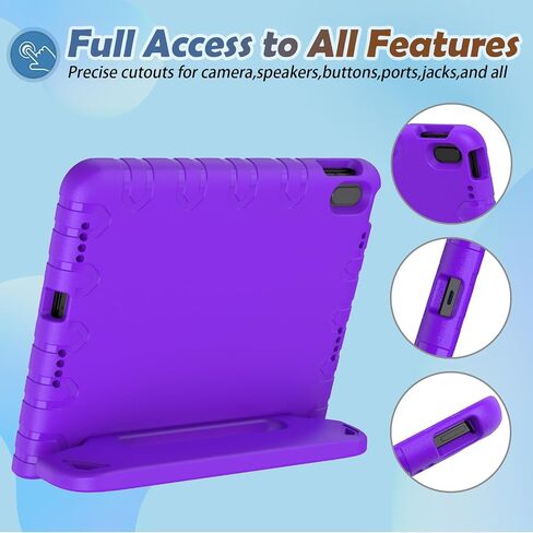 حافظة LTROP iPad الجيل العاشر للأطفال، حافظة iPad 10.9 2022، حافظة iPad الجيل العاشر، حافظة iPad 10 للأطفال، حافظة متينة قابلة للتحويل للأطفال الصغار لجهاز iPad 10.9 بوصة الجيل العاشر، أزرق in Kuwait