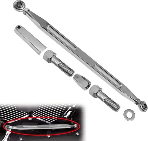 Shift Linkage Gear Shifter Compatible with Harley Softail Dyna Street Glide Touring Road King 1980-2024(Black) in Saudi Arabia