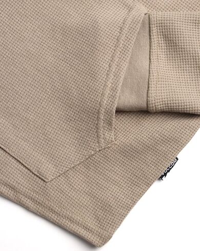تي شيرت بغطاء للرأس للأولاد من Volcom - قمصان بأكمام طويلة مخططة ومصبوغة بالحجر - قمصان كاجوال مريحة للأولاد (8-16) in Saudi Arabia