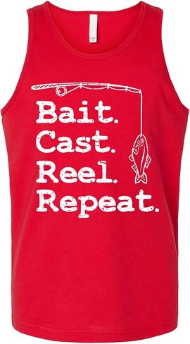 قميص بدون أكمام للشباب من Threadrock Boys Bait Cast Re Repeat in Kuwait