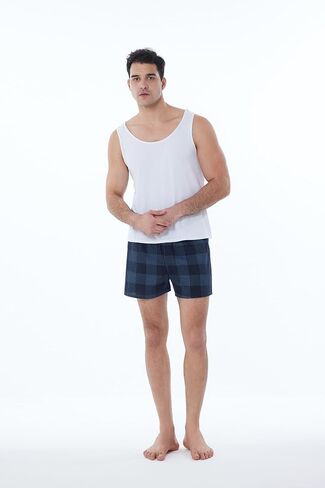 Men's Boxers Underwear 100% Cotton Printed Woven Boxers for Men Pack Boxer Shorts in Saudi Arabia
