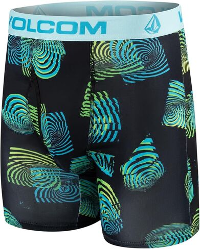 Volcom Mens Boxer Briefs Poly Spandex Performance Boxer Briefs Underwear in Saudi Arabia