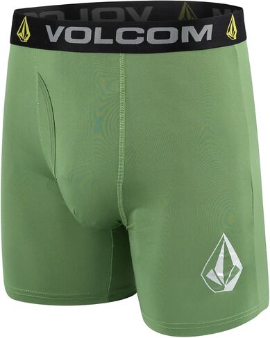 Volcom Mens Boxer Briefs Poly Spandex Performance Boxer Briefs Underwear in Saudi Arabia