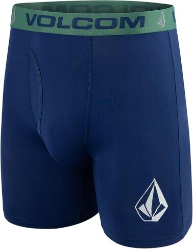 Volcom Mens Boxer Briefs Poly Spandex Performance Boxer Briefs Underwear in Saudi Arabia