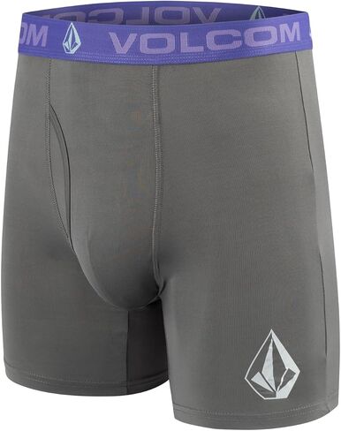 Volcom Mens Boxer Briefs Poly Spandex Performance Boxer Briefs Underwear in Saudi Arabia