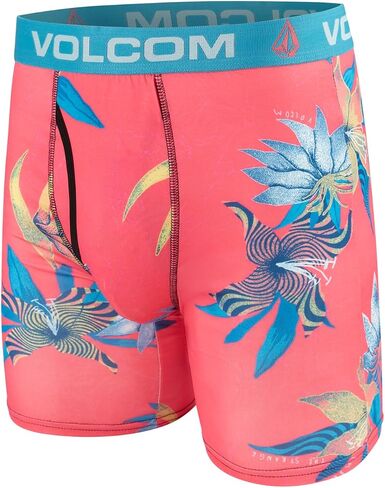 Volcom Mens Boxer Briefs Poly Spandex Performance Boxer Briefs Underwear in Saudi Arabia