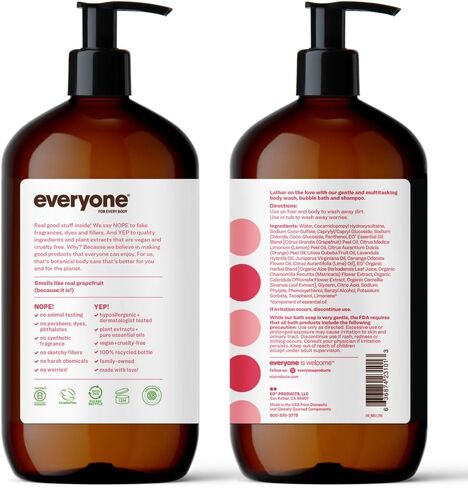 Everyone for Every Body EO Coconut Lemon Soap, 2 Fl Oz in Saudi Arabia