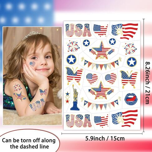 Temporary Tattoo for Kids Unicorn Rainbow Flower Cute-118 Glitter Styles Crown Swan Metallic Waterproof Groovy Fake Tattoos Body Face Tattoos Stickers Birthday Party Favors Decorations for Girls Boys in Saudi Arabia