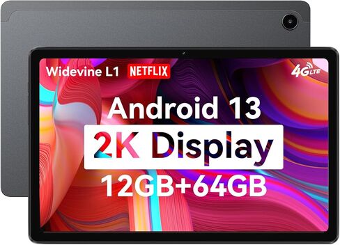 ALLDOCUBE Android 12 Tablet 10.4 بوصة ثماني النواة دقة 2K FHD أجهزة لوحية 64 جيجابايت تخزين 5G WiFi بلوتوث 5.0 GPS 5MP + 8MP كاميرا iPlay50 in Kuwait