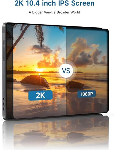 ALLDOCUBE Android 12 Tablet 10.4 بوصة ثماني النواة دقة 2K FHD أجهزة لوحية 64 جيجابايت تخزين 5G WiFi بلوتوث 5.0 GPS 5MP + 8MP كاميرا iPlay50 in Kuwait