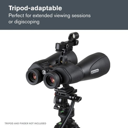 Celestron – SkyMaster Pro ED 20x80 Binocular – Astronomy Binocular with ED Glass – Large Aperture for Long Distance Viewing – Fully Multi-coated XLT Coating – Tripod Adapter and Carrying Case Included in Kuwait