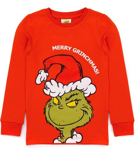 بيجامة عيد الميلاد العائلية المتطابقة من The Grinch للبالغين والأطفال مناسبة تمامًا in Saudi Arabia