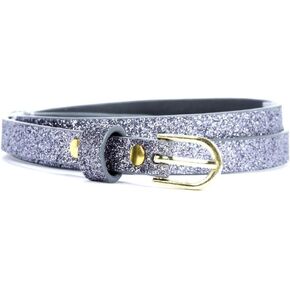 Kids Ultra Skinny Sparkly Belt
