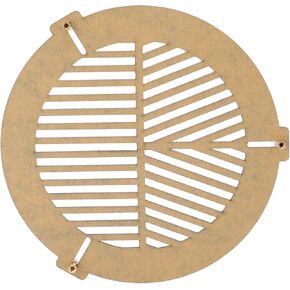 Bahtinov Focus Mask, 2mm Focusing Mask Acrylic Telescope Focusing Mask Plate, 60 to 90mm Caliber Fixed Diameter, Telescope Focus Mask for Astrophotography