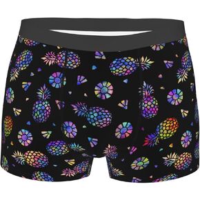 Cartoon Banana Blue Funny Mens Boxer Briefs Underwear Novelty Hilarious Gifts For Men Breathable Stretch