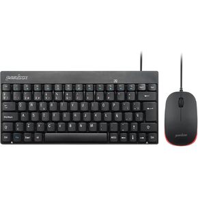 Perixx PERIDUO-712B ES Wireless Keyboard and Mouse Combo - Black - Español QWERTY
