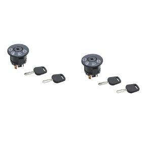 VIRTIONZ MWIRE Ignition Switch with Two Keys 4-Position 7-Terminals Compatible with Husqvarna Craftsman Dixon Cub Cadet 532175566 175566 GY20074