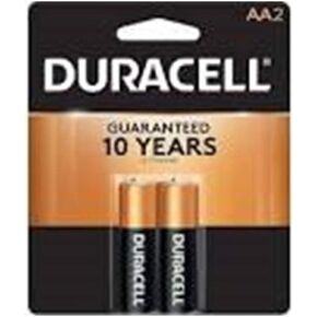 Duracell AA Alkaline Batteries 1.5v (2 Pack) MN1500 (LR6)