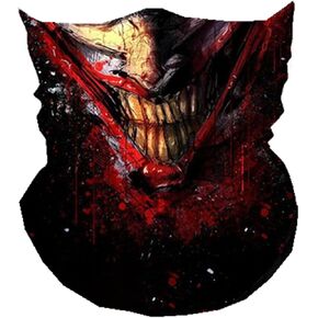 Scarves Bandanas Skull Face Tube Headband, Gaiter Head Wrap Balaclava Magic Scarf Motorcycle Multi Function Headwear