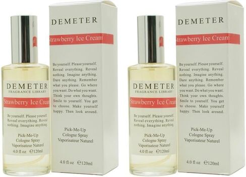 Demeter Strawberry Ice Cream For Women. Pick-me Up Cologne Spray 4.0 Oz (Pack of 2) in Saudi Arabia