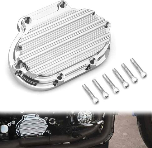 Twin Cam Engine Parts Chrome Gauge Pushrod Lifter Block Covers for Harley Road King FLHR Street Glide Fat Boy Softail Slim FLS Deuce FXSTD Street Bob (pushrod Block Cover) in Saudi Arabia