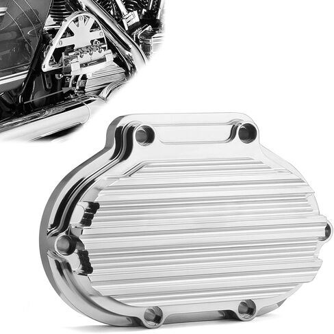 Twin Cam Engine Parts Chrome Gauge Pushrod Lifter Block Covers for Harley Road King FLHR Street Glide Fat Boy Softail Slim FLS Deuce FXSTD Street Bob (pushrod Block Cover) in Saudi Arabia