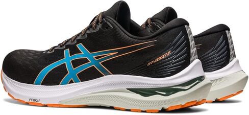 ASICS Men's GT-2000 11 Running Shoes, 10, Black/Glow Yellow in Kuwait