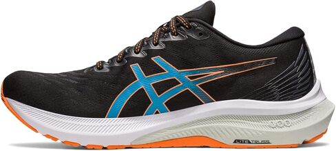 ASICS Men's GT-2000 11 Running Shoes, 10, Black/Glow Yellow in Kuwait