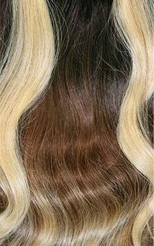 شعر مستعار Sensationnel WHAT LACE مقاس 13 × 6 - شعر صناعي Cloud 9 مربوط يدويًا، شعر مستعار طبيعي مقصوص مسبقًا، دانتيل أمامي - Whatlace KIYARI (1B) in Kuwait